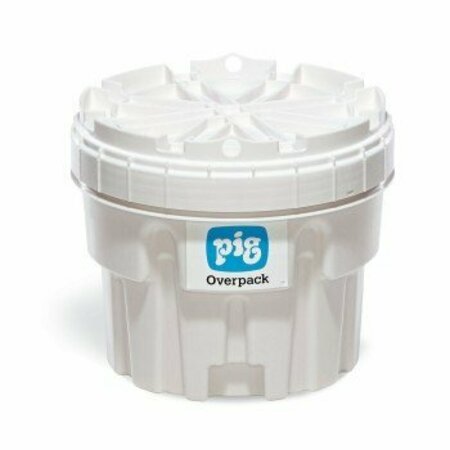 PIG PIG Overpack Salvage Drum White ext. dia. 23" x 19" H PAK708-WH